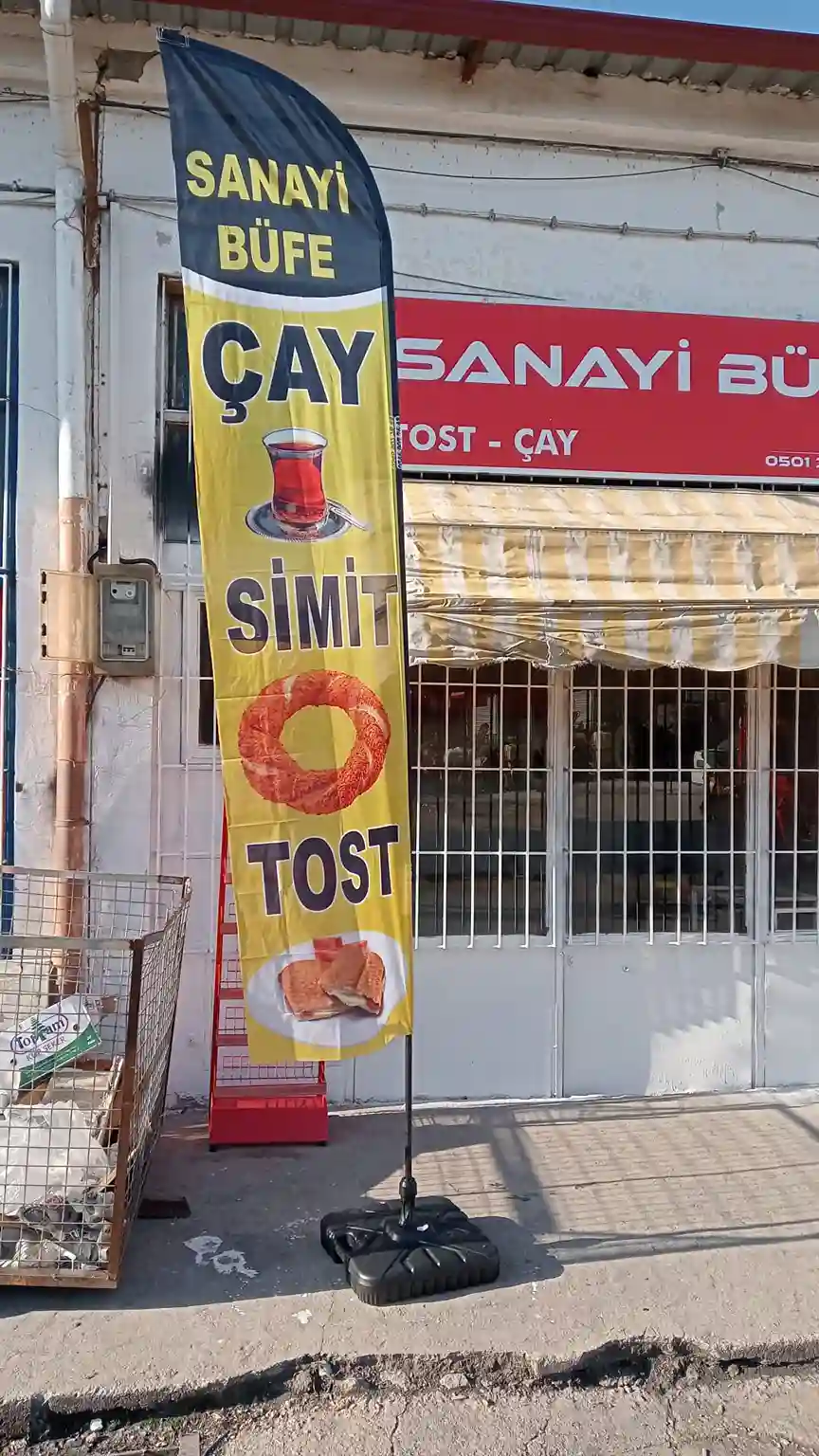 Çay - Simit Yelken Bayrağı-2